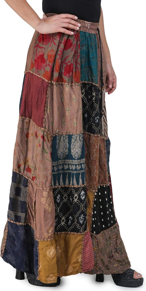 Earth Muse Pathcwork Skirt