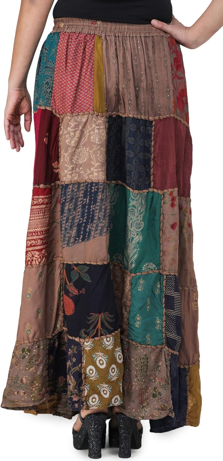 Earth Muse Pathcwork Skirt